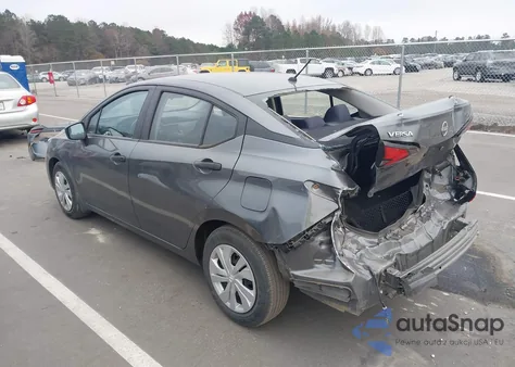 2024 Nissan Versa 1.6 S z USA, uszkodzony, nr VIN 3N1CN8DV3RL909033